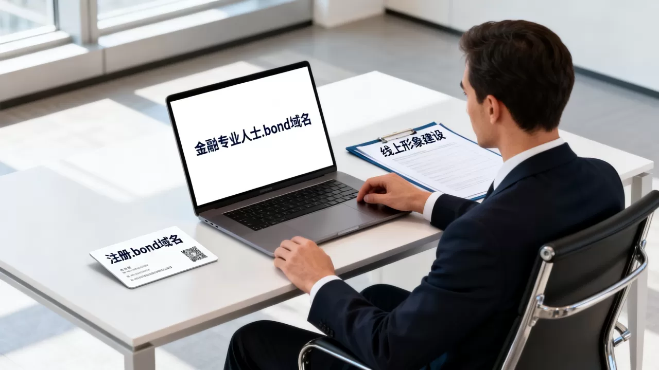 金融专业人士如何用.bond域名建立线上形象?金融人注册bond域名有什么好处 金融专业人士如何用.bond域名建立线上形象?金融人注册bond域名有什么好处