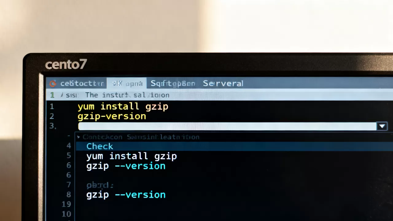 gzip如何安装？centos7系统下安装配置教程