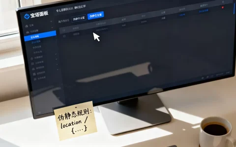 宝塔面板如何添加伪静态？宝塔面板伪静态规则怎么写