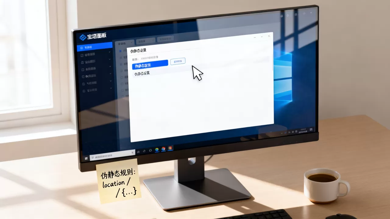 宝塔面板如何添加伪静态?宝塔面板伪静态规则怎么写 宝塔面板如何添加伪静态?宝塔面板伪静态规则怎么写