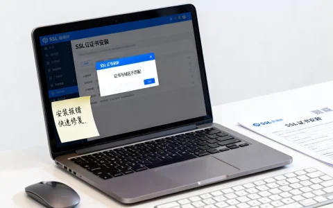 SSL证书与域名不匹配怎么解决？证书安装报错怎么快速修复