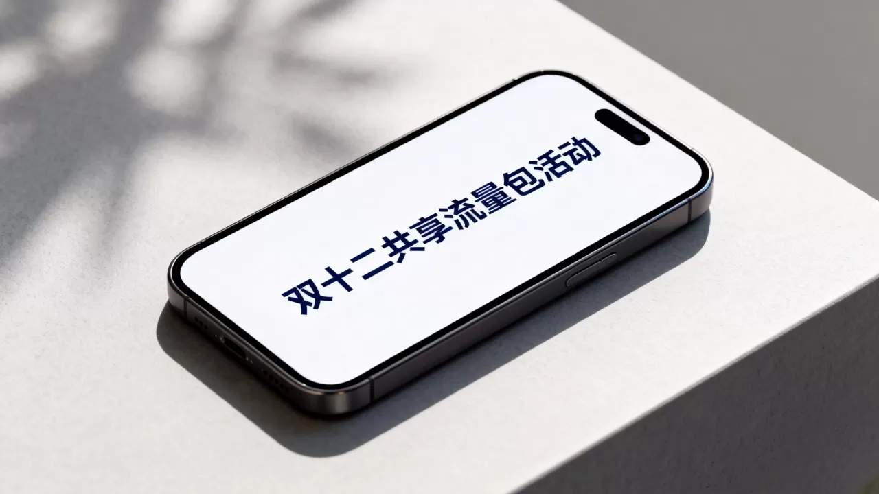 共享流量包双十二活动