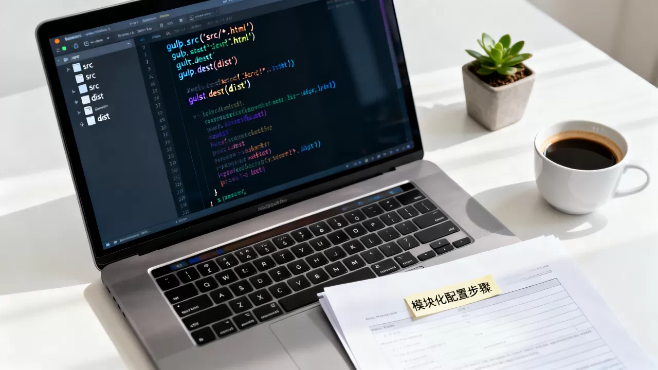 如何用Gulp实现静态网页模块化?Gulp模块化配置教程 如何用Gulp实现静态网页模块化?Gulp模块化配置教程