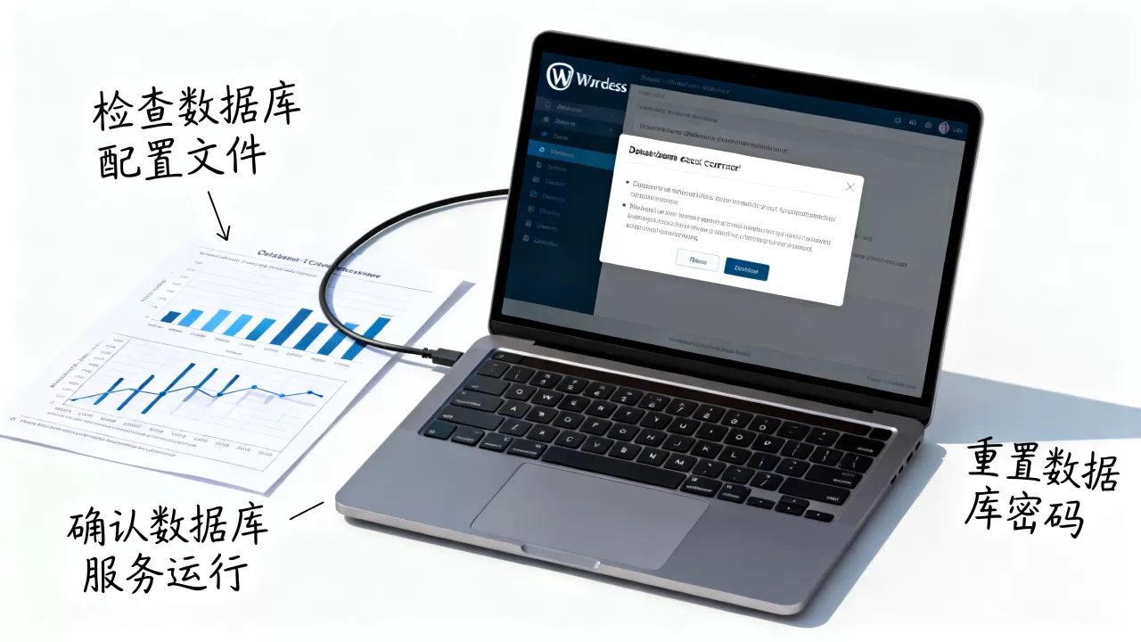 WordPress建立数据库连接出错怎么办？WordPress数据库连接错误解决方法
