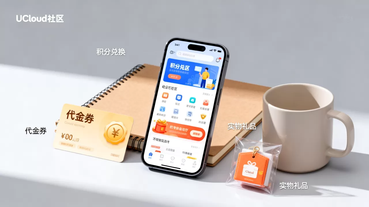 参与UCloud社区互动赢积分兑换代金券和实物礼品 参与UCloud社区互动赢积分兑换代金券和实物礼品