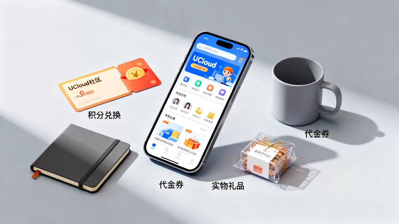 参与UCloud社区互动赢积分兑换代金券和实物礼品 参与UCloud社区互动赢积分兑换代金券和实物礼品