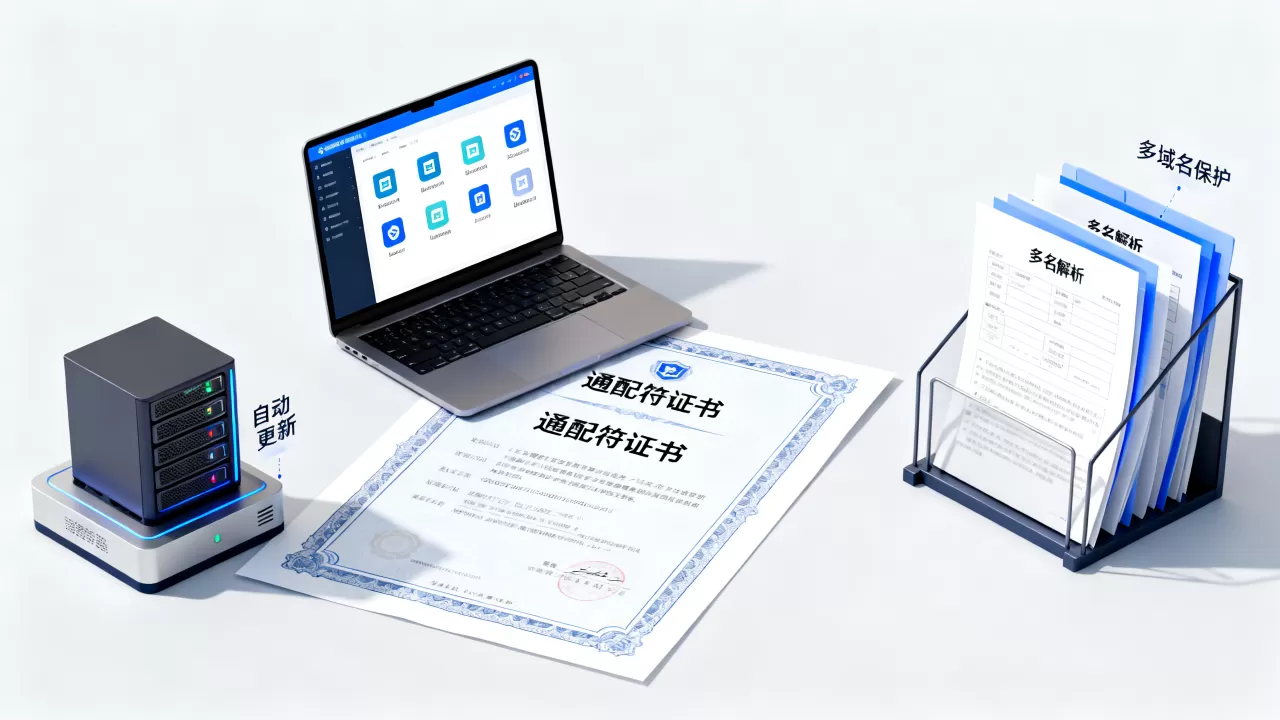 通配符证书到底有什么用?通配符域名证书作用 通配符证书到底有什么用?通配符域名证书作用