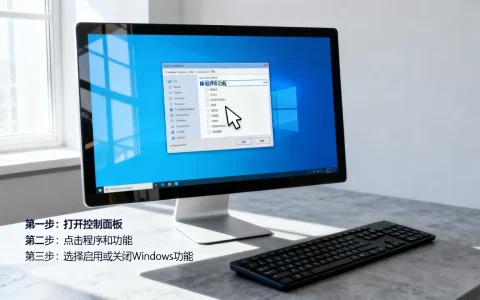 IIS服务怎么开启？Windows系统安装IIS的详细步骤