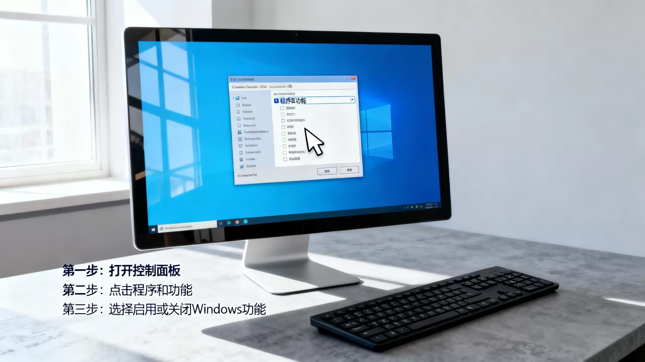 IIS服务怎么开启？Windows系统安装IIS的详细步骤