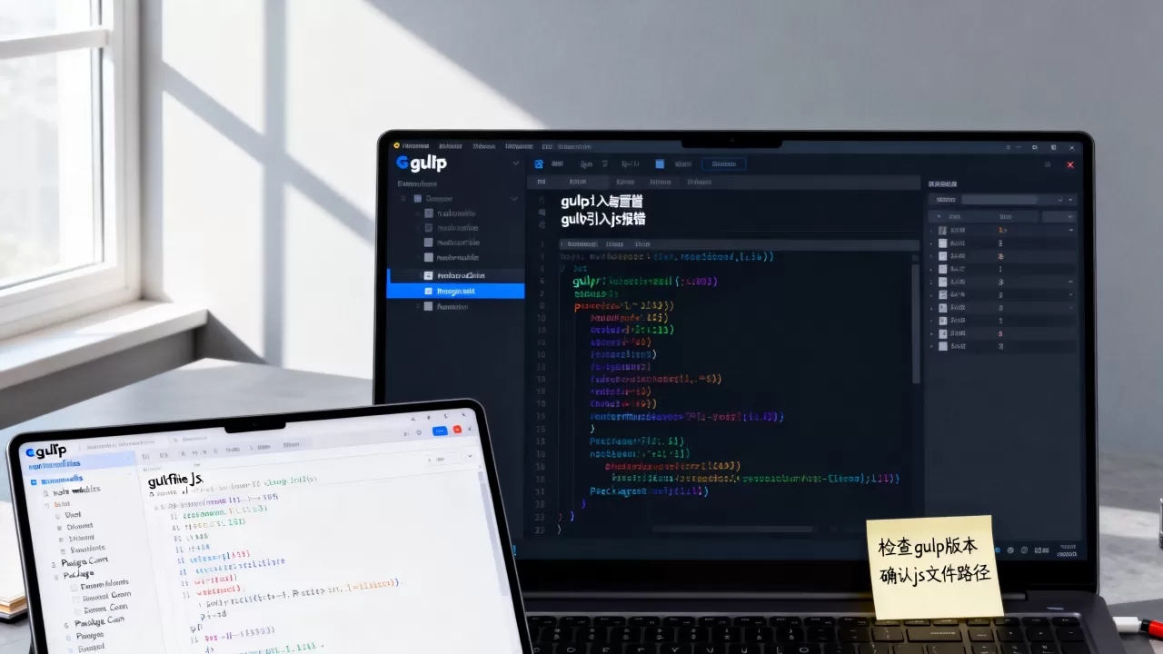 gulp引入js报错怎么办?gulp打包js文件配置教程 gulp引入js报错怎么办?gulp打包js文件配置教程