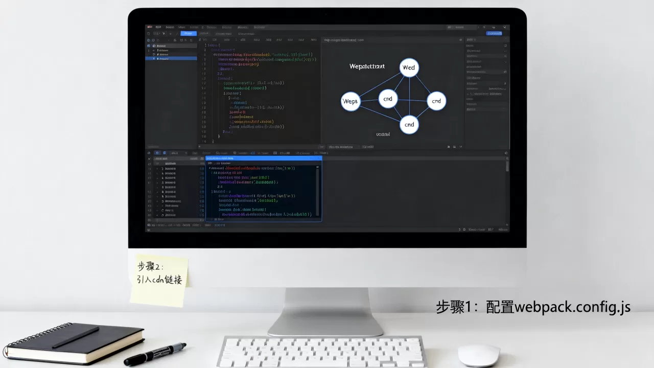 webpack如何使用cdn