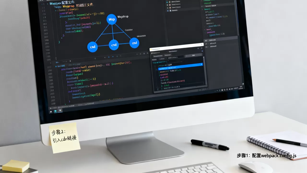 webpack如何使用cdn