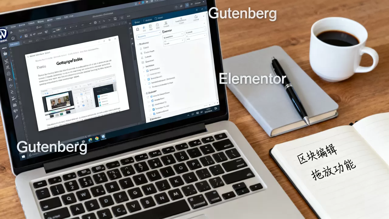 Gutenberg和Elementor哪个好用?WordPress页面编辑器对比 Gutenberg和Elementor哪个好用?WordPress页面编辑器对比