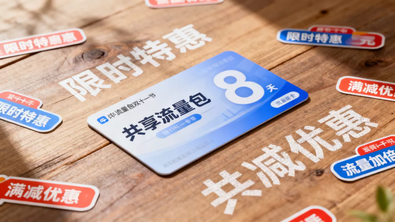 共享流量包双十一活动