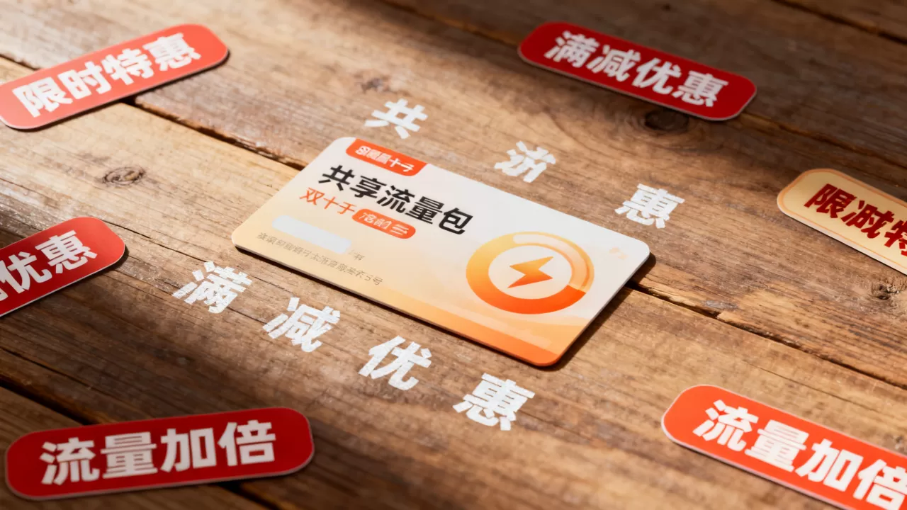 共享流量包双十一活动