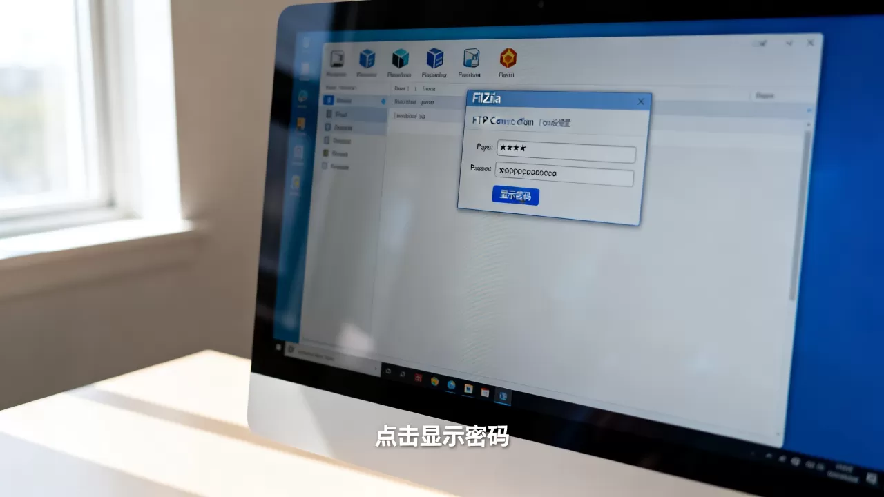 FileZilla怎么查看FTP密码？