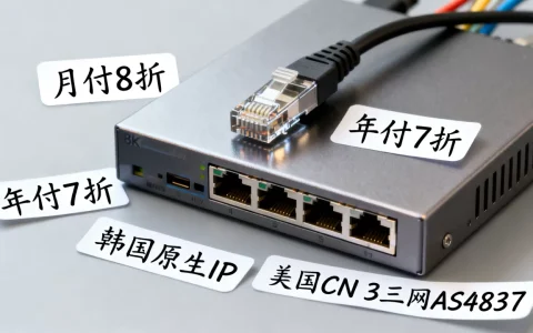 Edge NAT月付8折年付7折是真的吗？韩国原生IP美国CN2三网AS4837怎么选