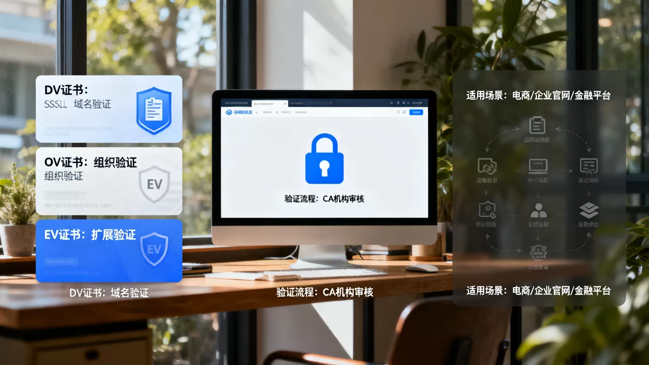 SSL证书有哪些类型?如何选购适合网站的SSL证书 SSL证书有哪些类型?如何选购适合网站的SSL证书