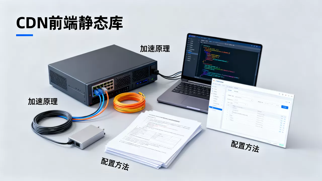 cdn前端静态库是什么?cdn加速原理及配置方法 cdn前端静态库是什么?cdn加速原理及配置方法