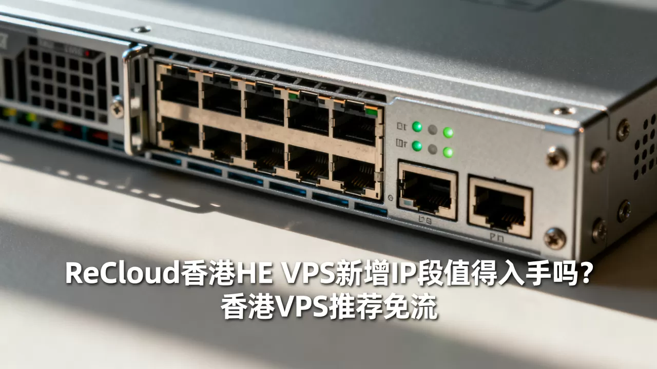 ReCloud香港HE VPS新增IP段值得入手吗?香港VPS推荐免流 ReCloud香港HE VPS新增IP段值得入手吗?香港VPS推荐免流