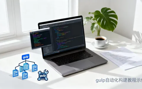 gulp构建网站难吗？gulp自动化构建工具教程