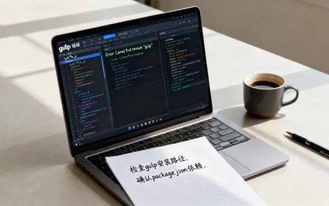 gulp编译js报错怎么办？gulp自动化构建工具教程