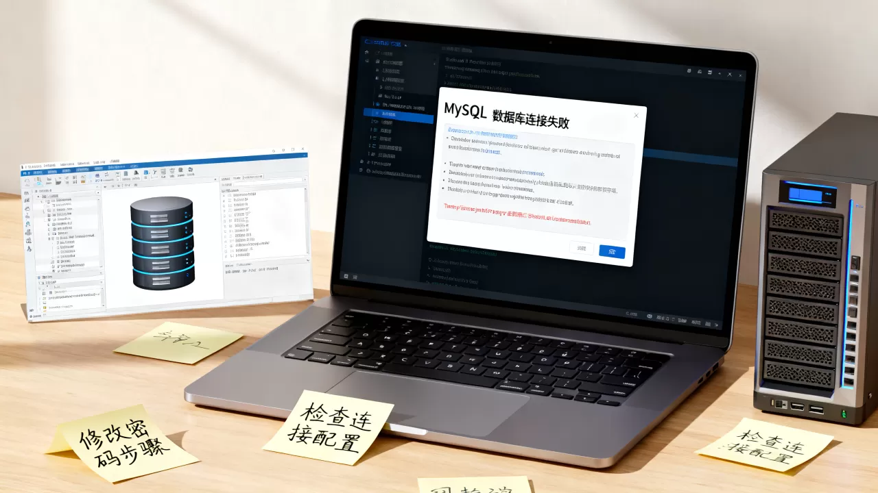 MySQL改密码网站打不开?数据库连接失败怎么解决 MySQL改密码网站打不开?数据库连接失败怎么解决