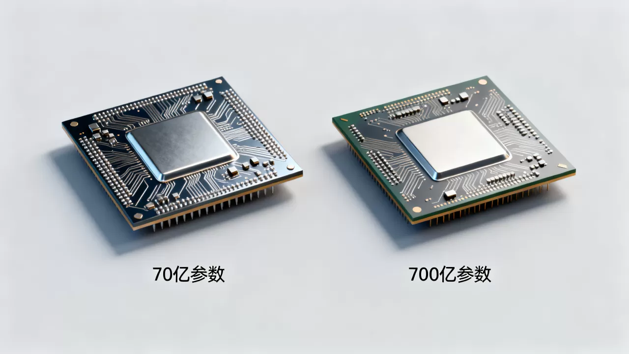 70亿与700亿参数大模型差距多大?大模型参数越多效果越好吗 70亿与700亿参数大模型差距多大?大模型参数越多效果越好吗