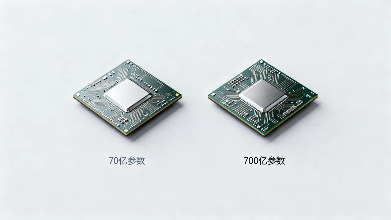 70亿与700亿参数大模型差距多大?大模型参数越多效果越好吗 70亿与700亿参数大模型差距多大?大模型参数越多效果越好吗