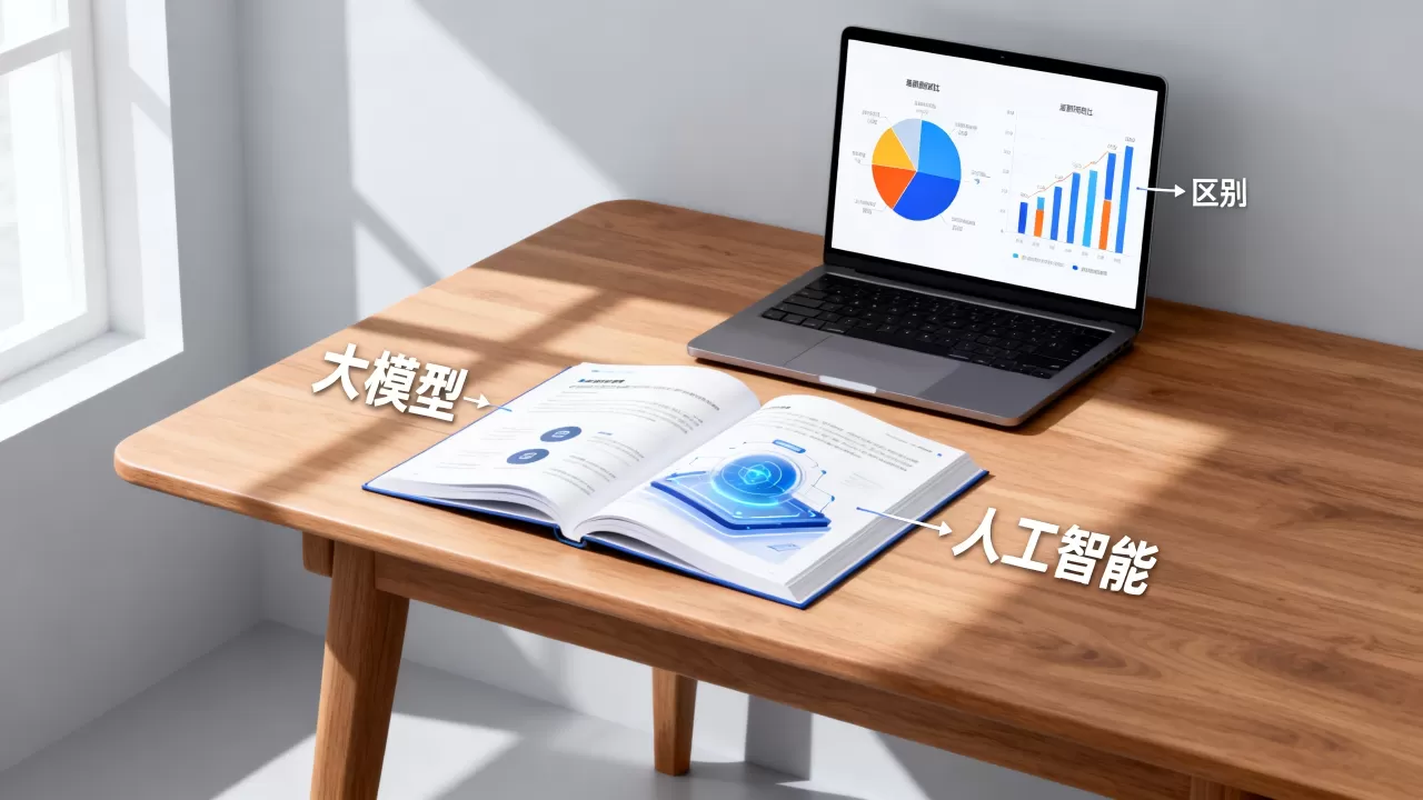 大模型到底是什么意思通俗易懂解释？大模型和人工智能有什么区别