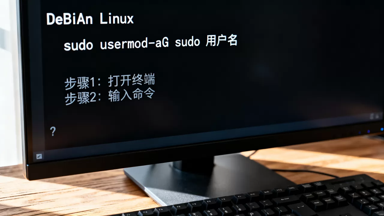 Debian Linux如何添加用户到sudo组?linux添加用户到sudo命令 Debian Linux如何添加用户到sudo组?linux添加用户到sudo命令
