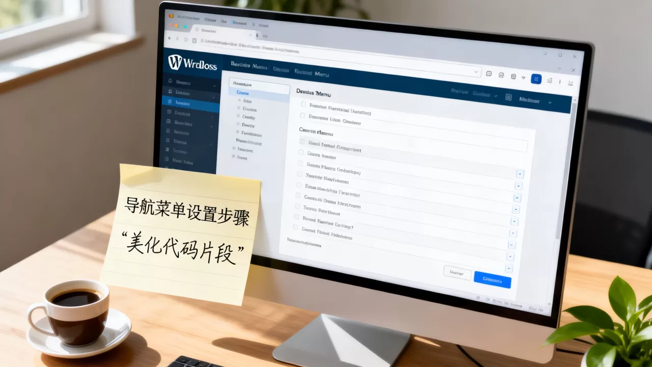 WordPress网站导航菜单怎么设置?wordpress导航菜单美化代码 WordPress网站导航菜单怎么设置?wordpress导航菜单美化代码