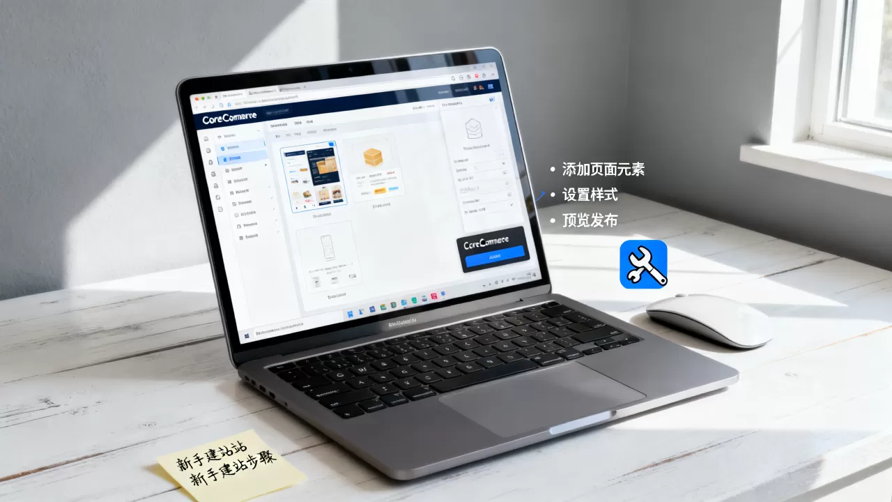 CoreCommerce如何创建编辑网页？CoreCommerce新手建站教程
