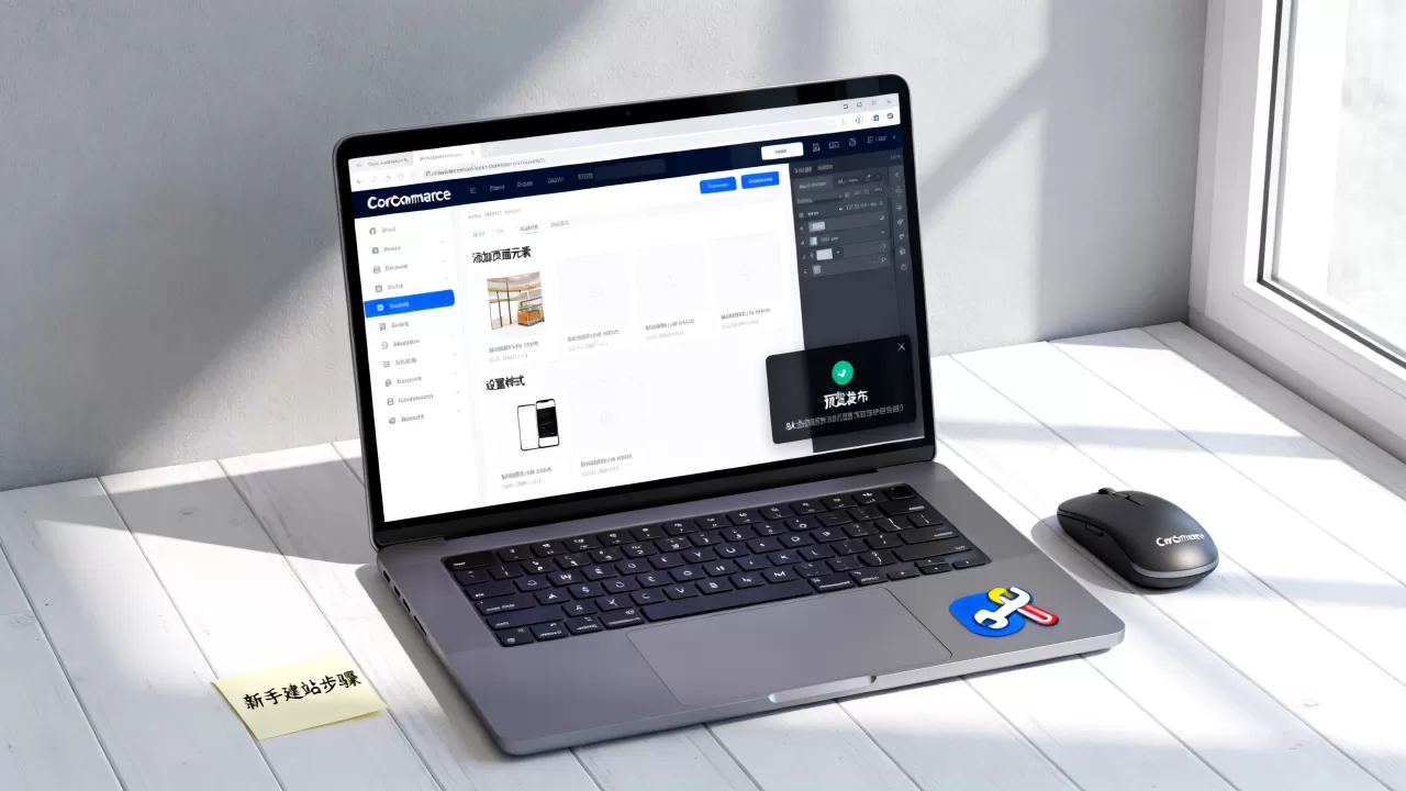 CoreCommerce如何创建编辑网页？CoreCommerce新手建站教程