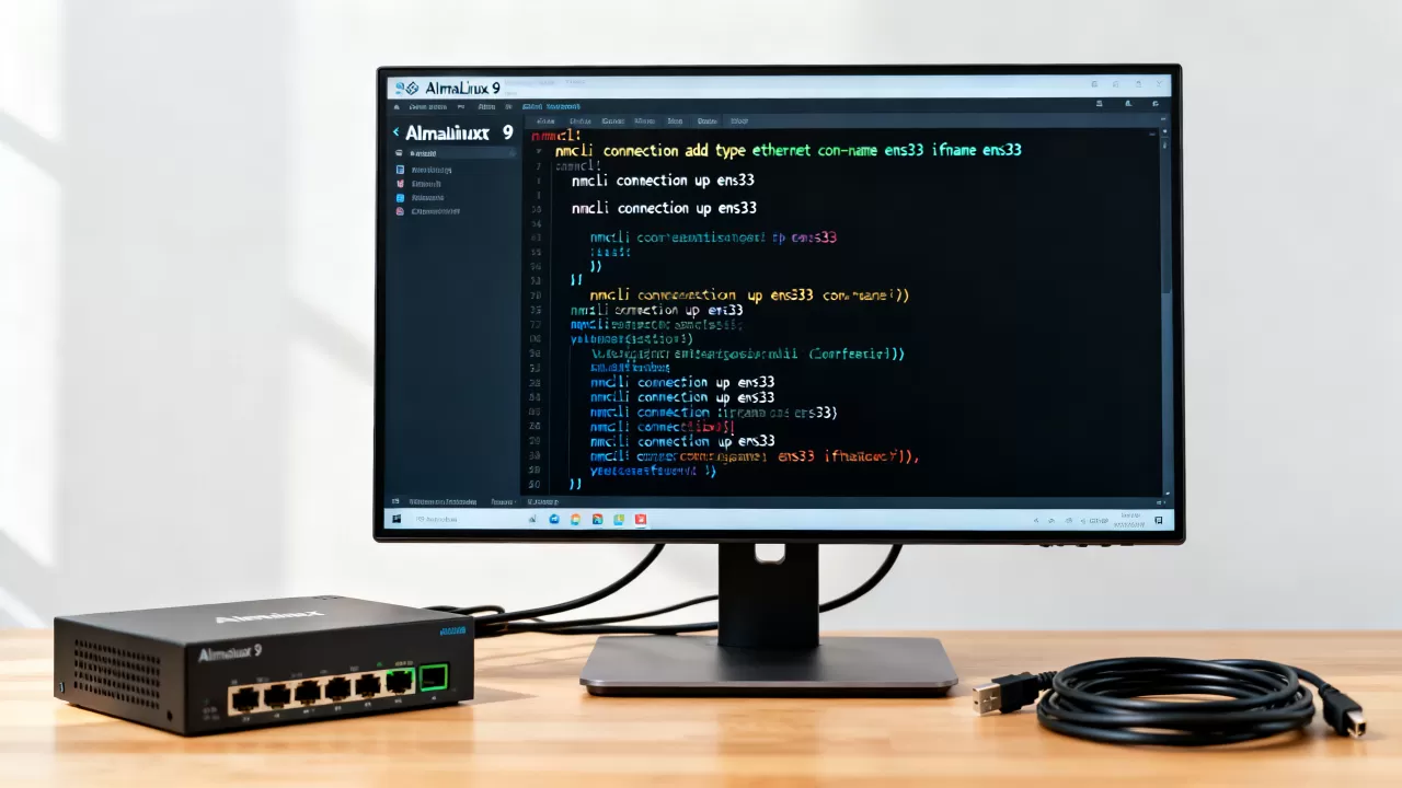 AlmaLinux 9网络脚本怎么装?Linux系统网络配置教程 AlmaLinux 9网络脚本怎么装?Linux系统网络配置教程
