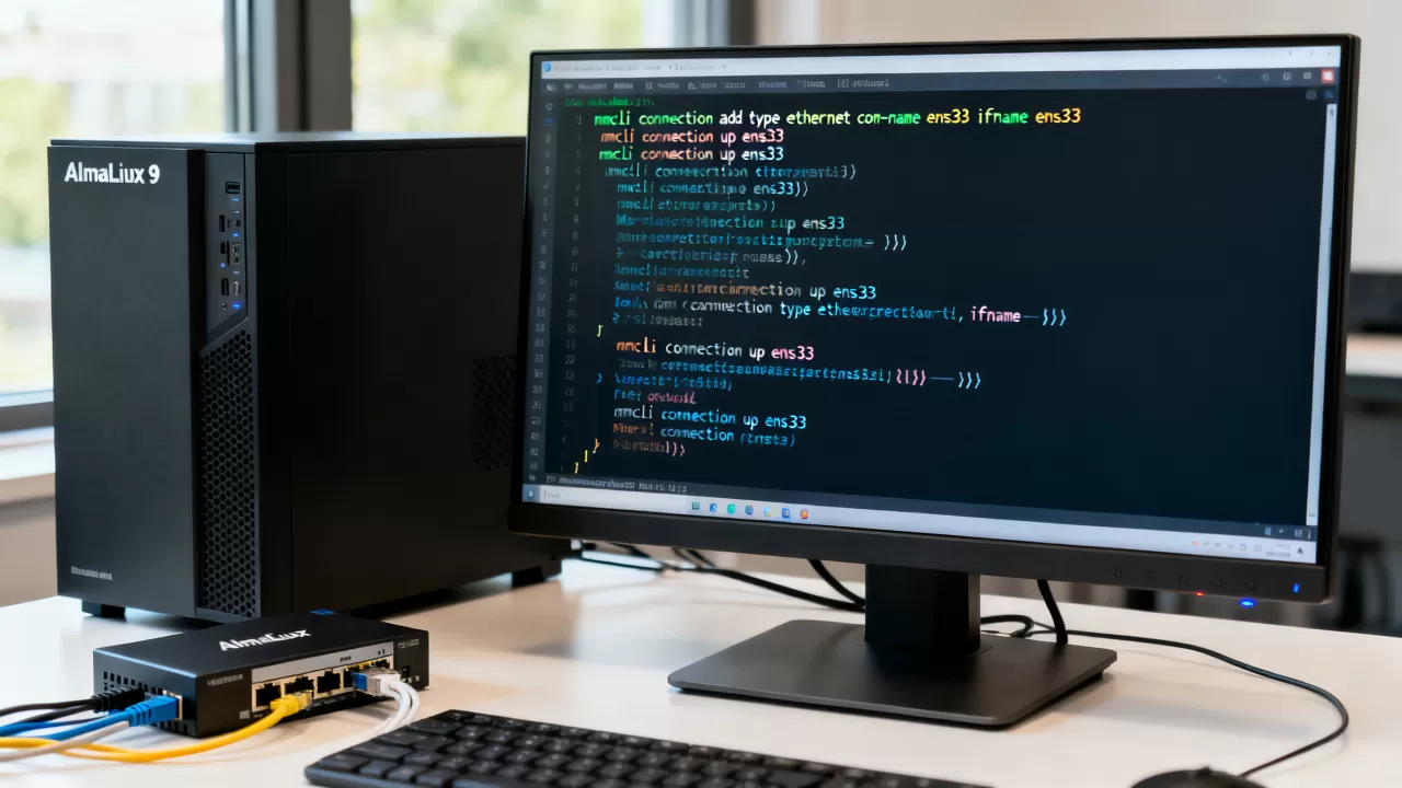 AlmaLinux 9网络脚本怎么装?Linux系统网络配置教程 AlmaLinux 9网络脚本怎么装?Linux系统网络配置教程