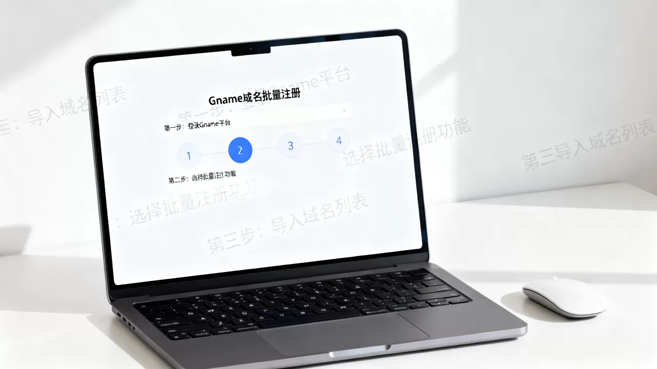 域名批量注册怎么操作?Gname批量注册域名的操作方法 域名批量注册怎么操作?Gname批量注册域名的操作方法