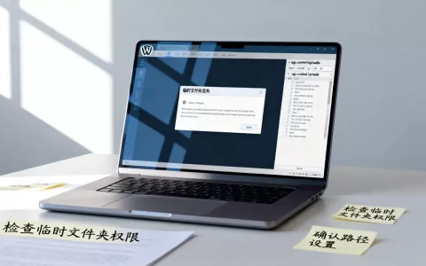WordPress丢失临时文件夹怎么办？如何快速修复临时文件夹错误