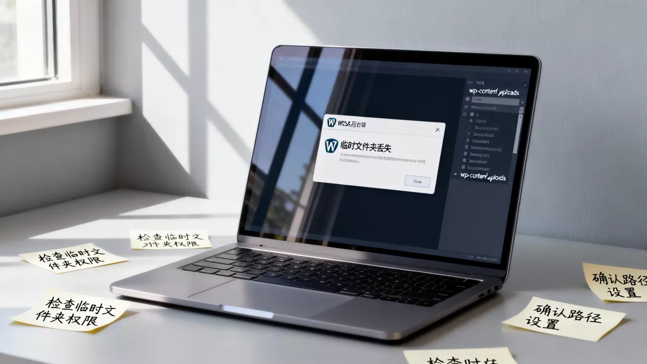 WordPress丢失临时文件夹怎么办？如何快速修复临时文件夹错误