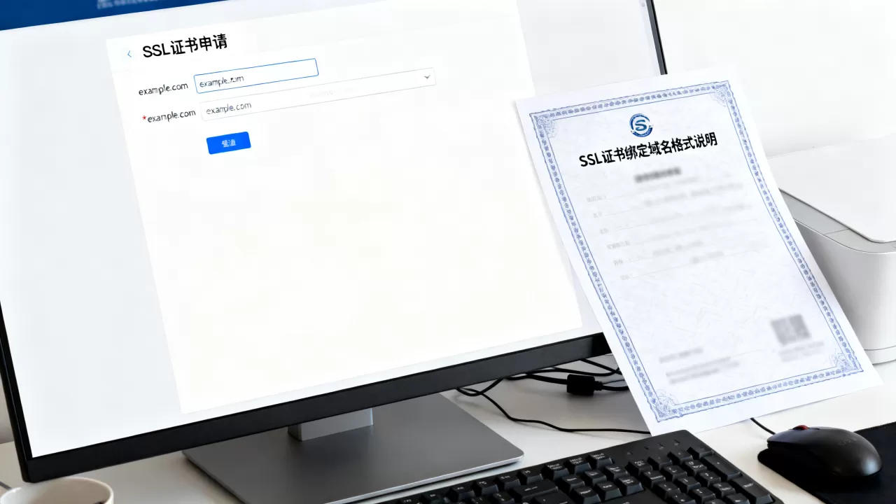 申请SSL证书域名怎么填?ssl证书绑定域名格式 申请SSL证书域名怎么填?ssl证书绑定域名格式