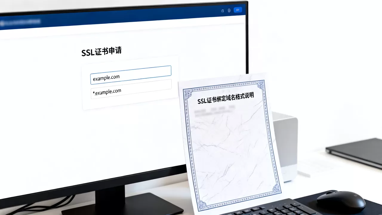 申请SSL证书域名怎么填?ssl证书绑定域名格式 申请SSL证书域名怎么填?ssl证书绑定域名格式