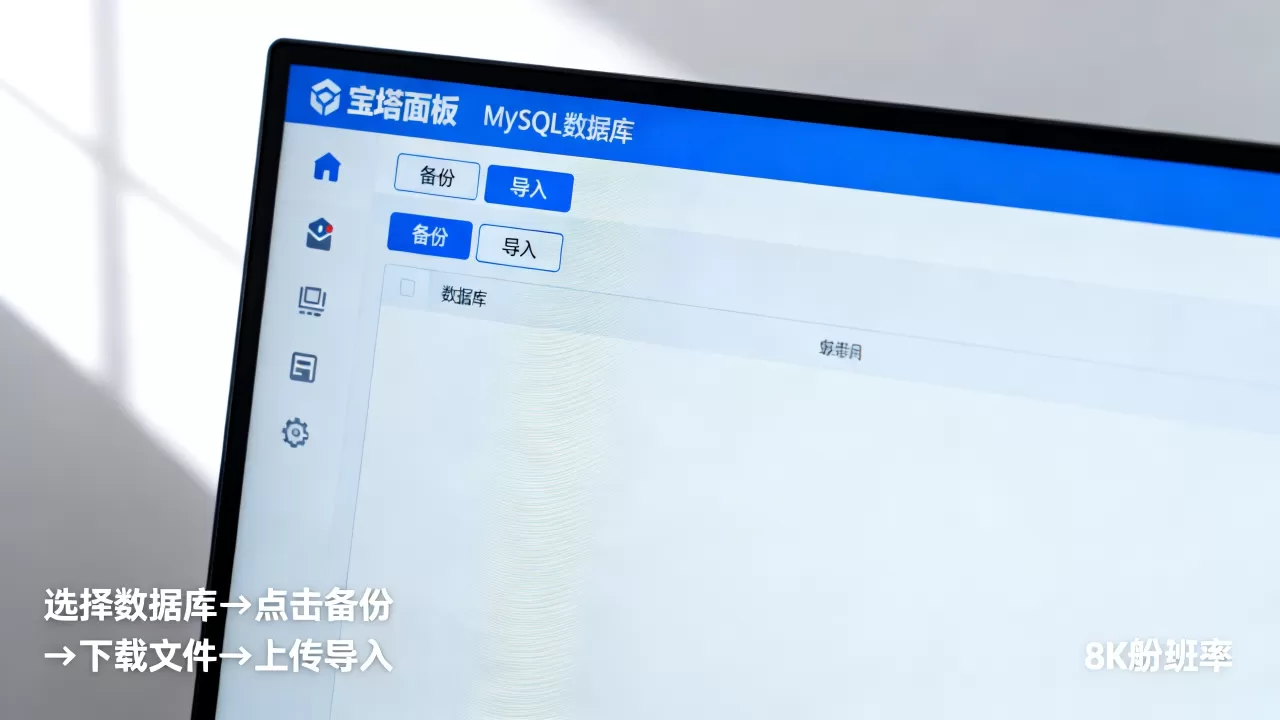宝塔面板如何备份导入MySQL数据库?宝塔面板MySQL数据库备份教程 宝塔面板如何备份导入MySQL数据库?宝塔面板MySQL数据库备份教程