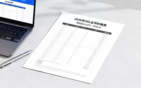 买https证书一年多少钱？2026年最新SSL证书价格表