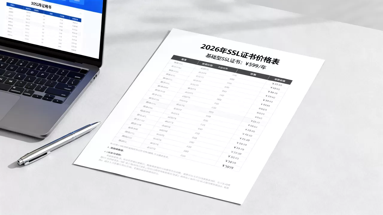 买https证书一年多少钱?2026年最新SSL证书价格表 买https证书一年多少钱?2026年最新SSL证书价格表