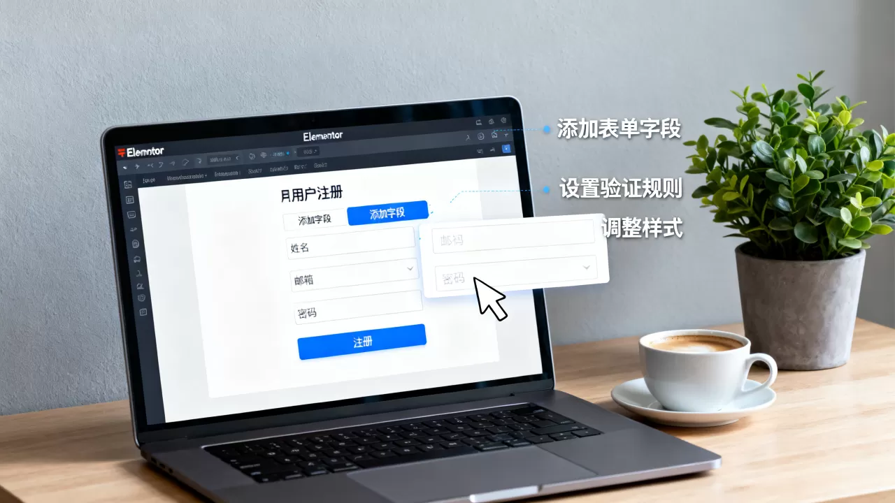 如何用Elementor创建用户注册表单?Elementor制作注册表单详细教程 如何用Elementor创建用户注册表单?Elementor制作注册表单详细教程
