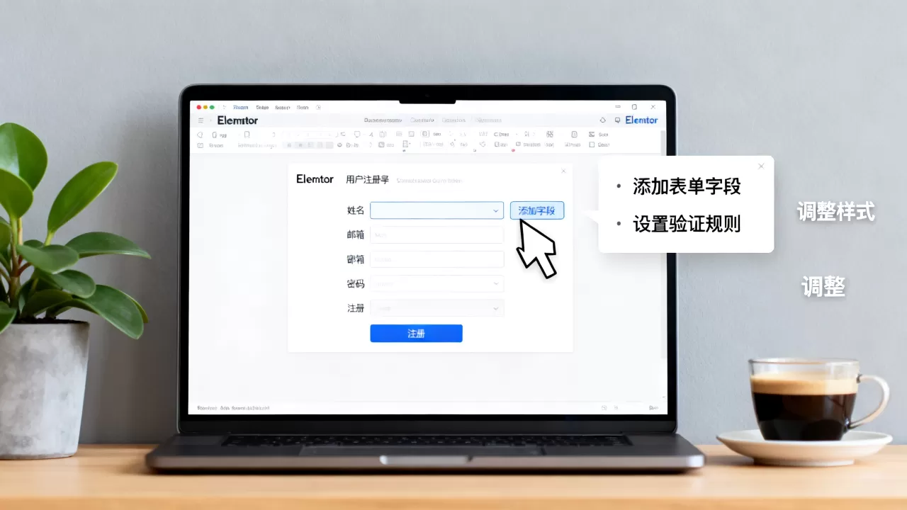如何用Elementor创建用户注册表单?Elementor制作注册表单详细教程 如何用Elementor创建用户注册表单?Elementor制作注册表单详细教程