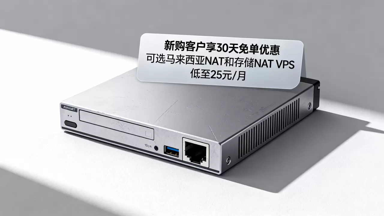 Nat ReCloud：新购客户享30天免单优惠，可选马来西亚NAT和马来西亚存储NAT VPS，低至25元/月！