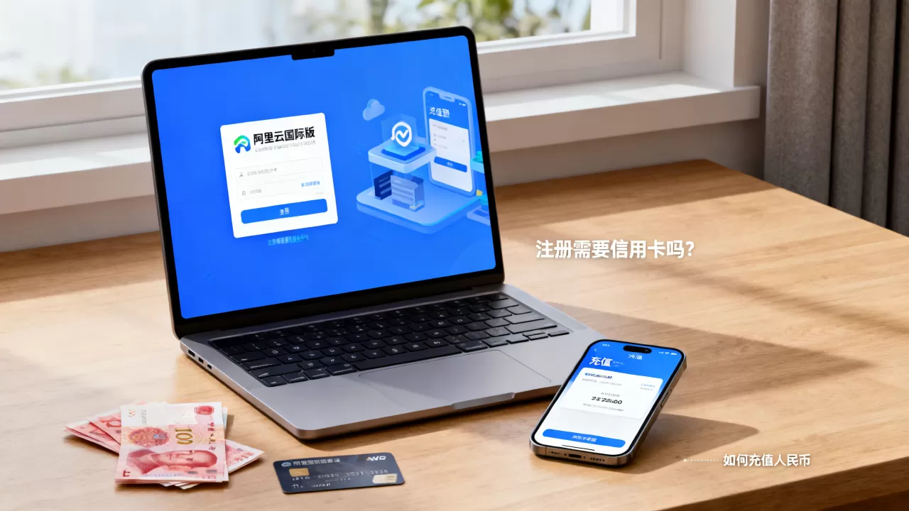 阿里云国际版注册需要信用卡吗？如何充值人民币