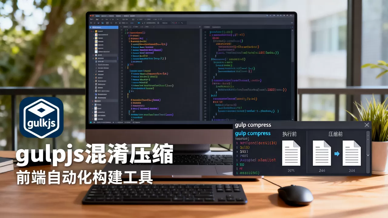 gulpjs混淆压缩怎么做?前端自动化构建工具教程 gulpjs混淆压缩怎么做?前端自动化构建工具教程