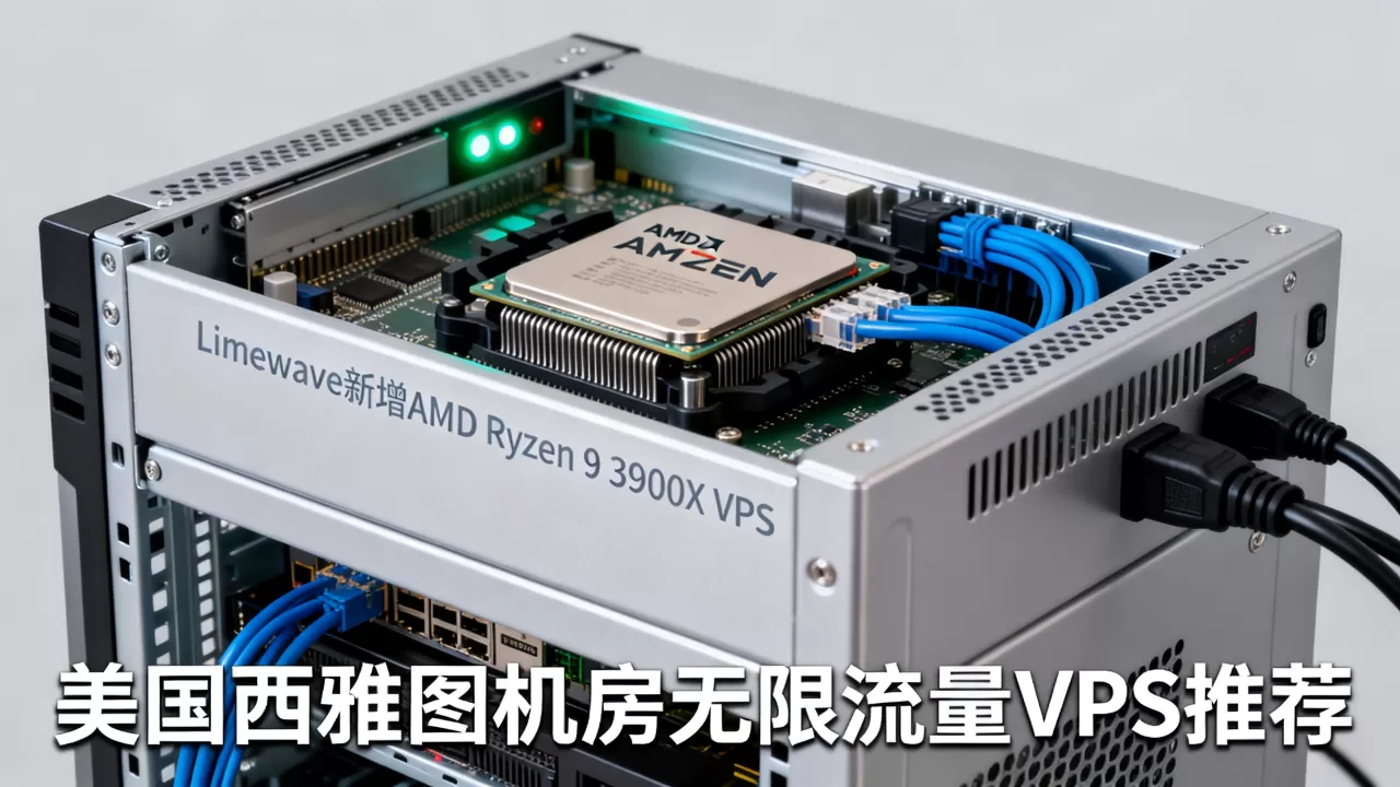 Limewave新增AMD Ryzen 9 3900X VPS好吗?美国西雅图机房无限流量VPS推荐 Limewave新增AMD Ryzen 9 3900X VPS好吗?美国西雅图机房无限流量VPS推荐